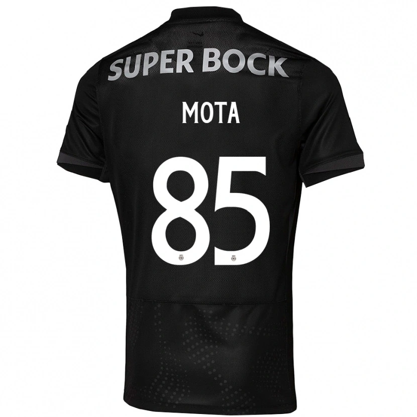 Danxen Dame Rafael Mota #85 Svart Hvit Bortetrøye Drakt Trøye 2025/26 Skjorter T-Skjorte