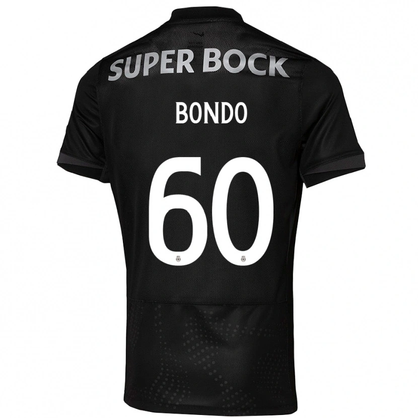 Danxen Dame Pedro Bondo #60 Svart Hvit Bortetrøye Drakt Trøye 2025/26 Skjorter T-Skjorte