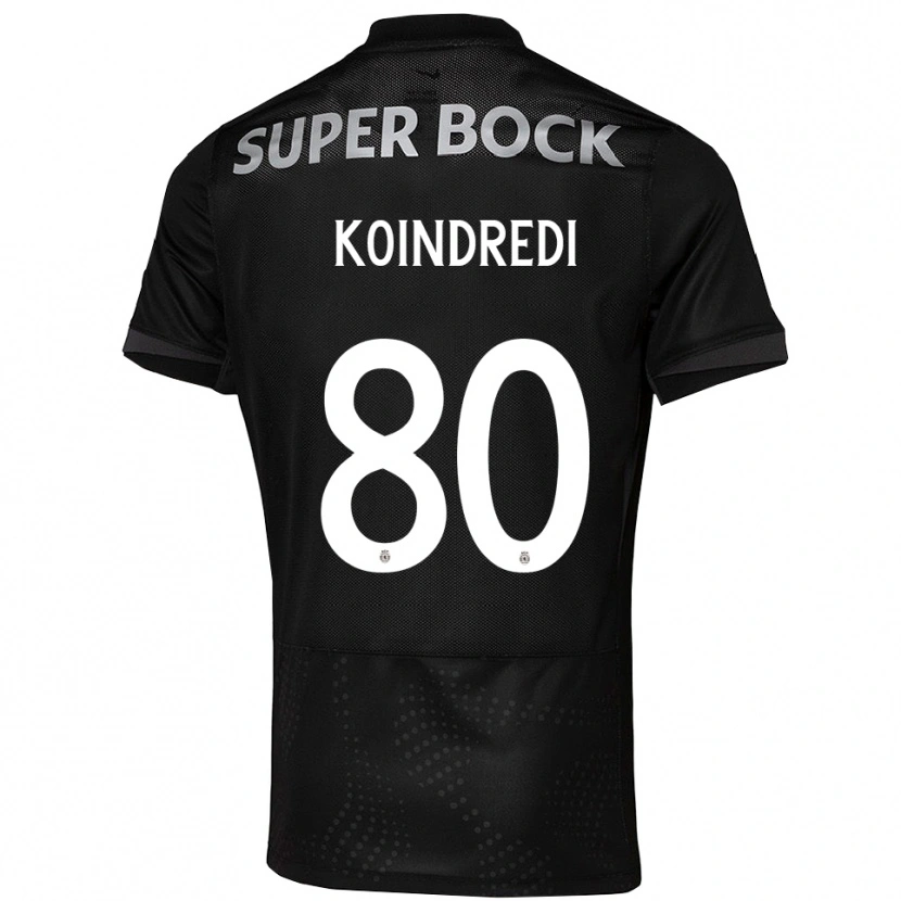 Danxen Dame Koba Koindredi #80 Svart Hvit Bortetrøye Drakt Trøye 2025/26 Skjorter T-Skjorte