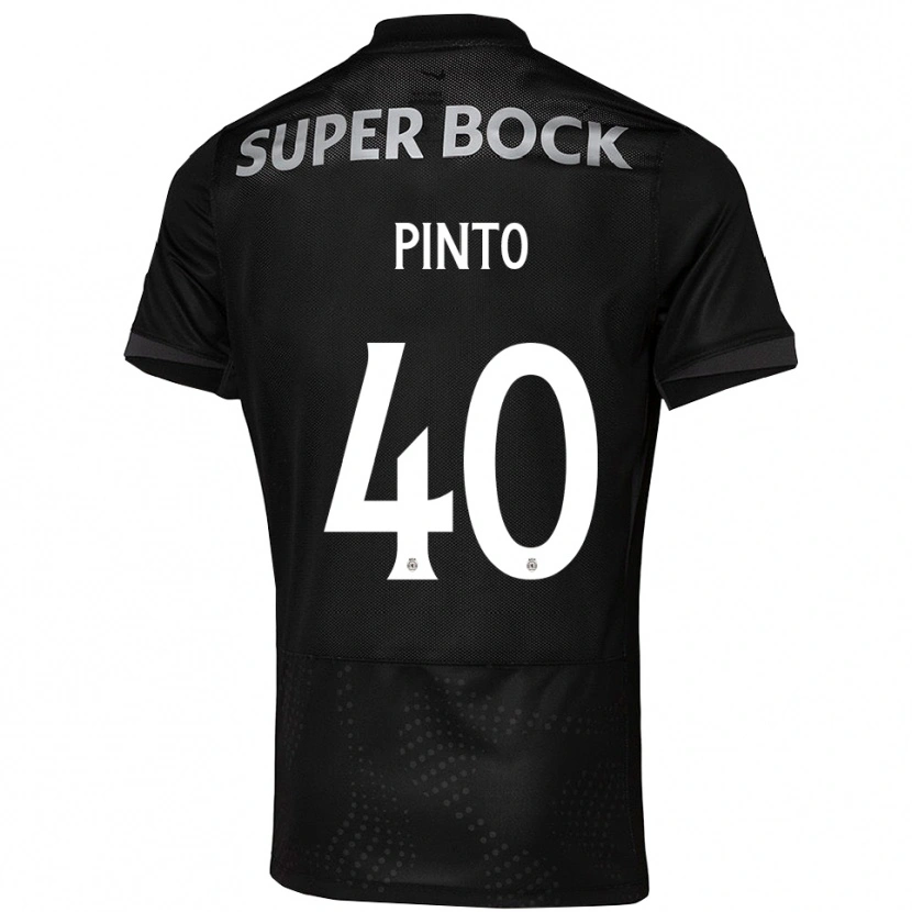 Danxen Dame Rita Pinto De Almeida #40 Svart Hvit Bortetrøye Drakt Trøye 2025/26 Skjorter T-Skjorte