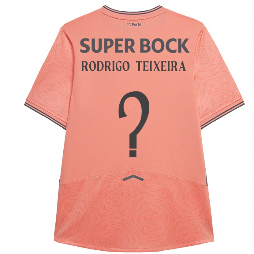 Danxen Dame Rodrigo Teixeira #0 Rosa Marineblå Bortetrøye Drakt Trøye 2025/26 Skjorter T-Skjorte