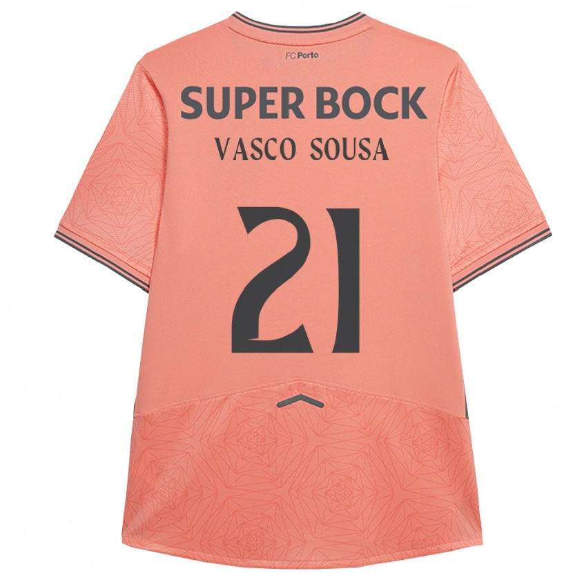 Danxen Dame Vasco Sousa #21 Rosa Marineblå Bortetrøye Drakt Trøye 2025/26 Skjorter T-Skjorte
