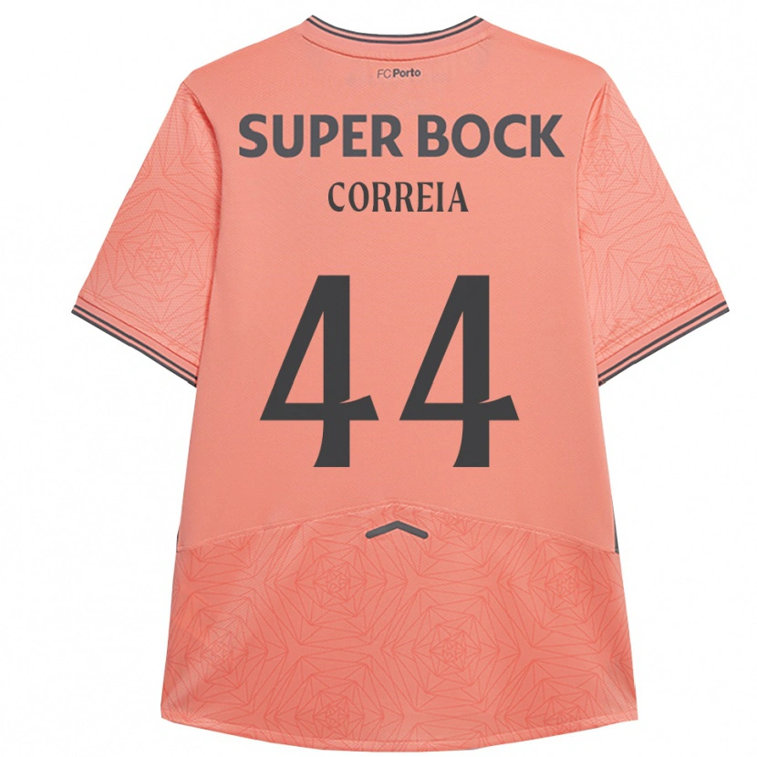 Danxen Dame Romain Correia #44 Rosa Marineblå Bortetrøye Drakt Trøye 2025/26 Skjorter T-Skjorte