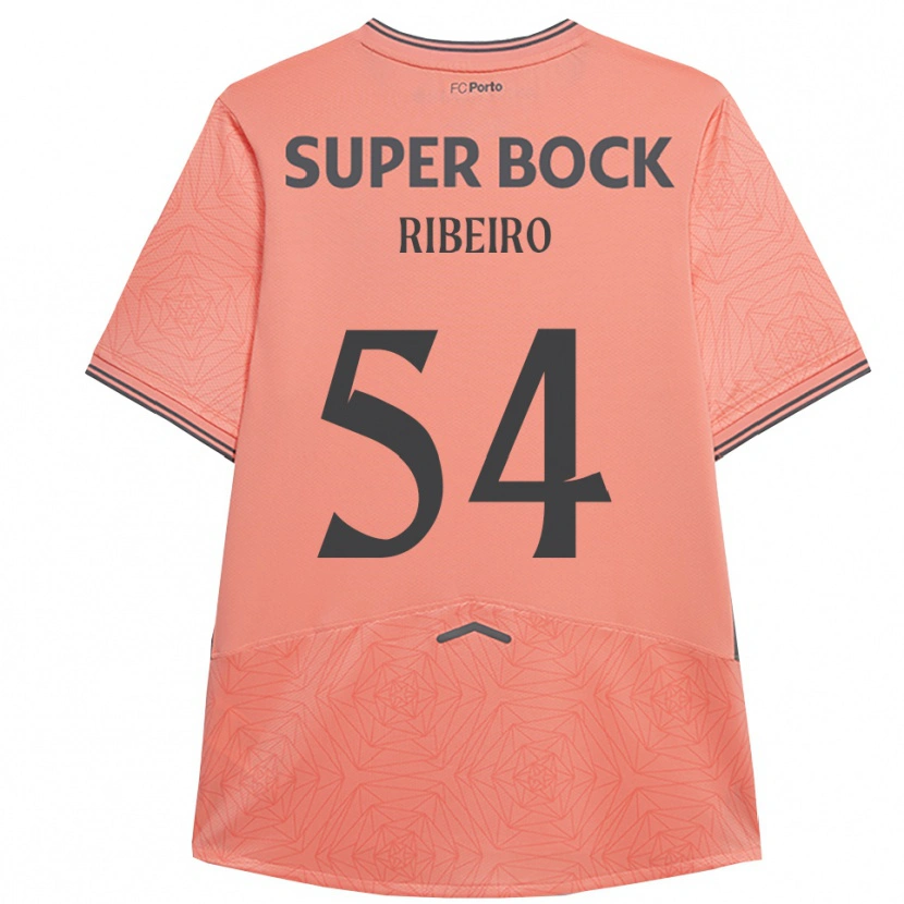 Danxen Dame António Ribeiro #54 Rosa Marineblå Bortetrøye Drakt Trøye 2025/26 Skjorter T-Skjorte