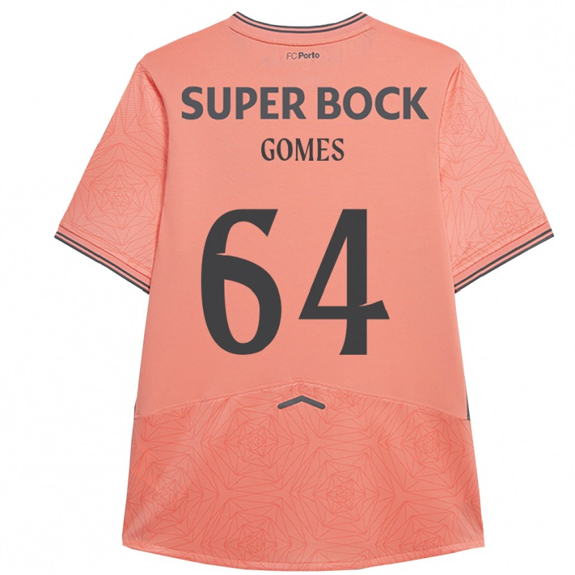 Danxen Dame Luís Gomes #64 Rosa Marineblå Bortetrøye Drakt Trøye 2025/26 Skjorter T-Skjorte