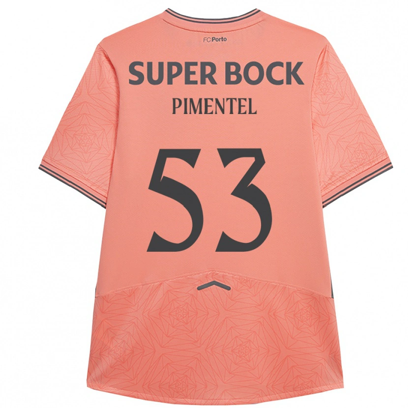 Danxen Dame Eric Pimentel #53 Rosa Marineblå Bortetrøye Drakt Trøye 2025/26 Skjorter T-Skjorte