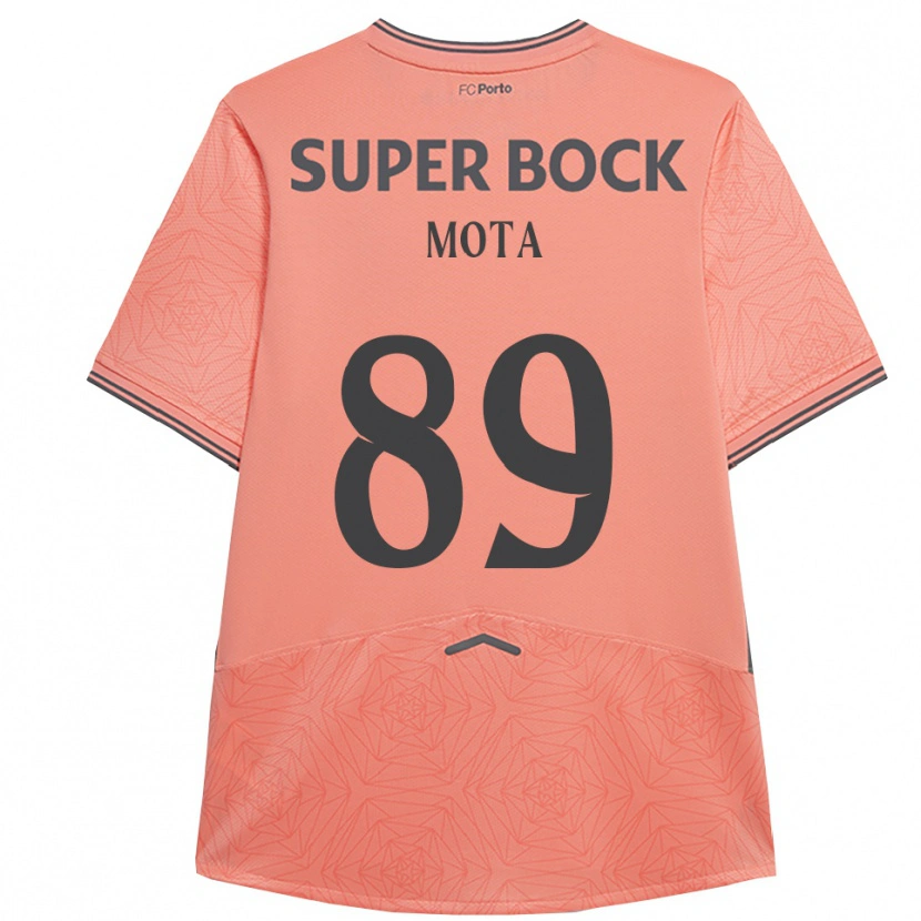 Danxen Dame Luís Mota #89 Rosa Marineblå Bortetrøye Drakt Trøye 2025/26 Skjorter T-Skjorte