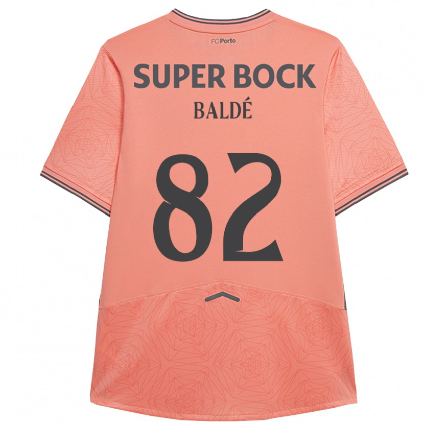 Danxen Dame Alfa Baldé #82 Rosa Marineblå Bortetrøye Drakt Trøye 2025/26 Skjorter T-Skjorte