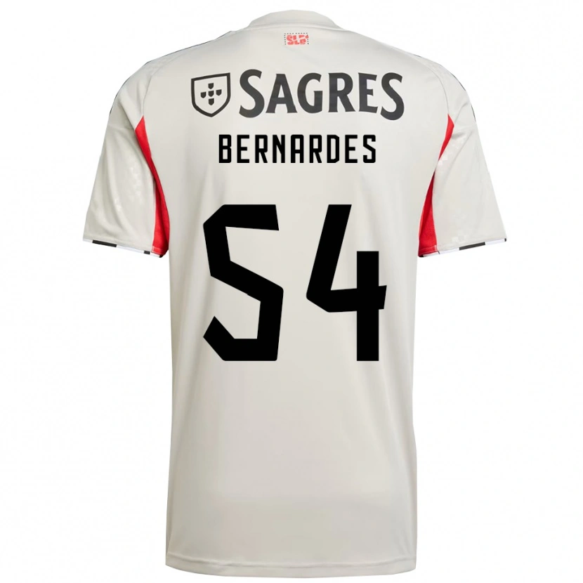 Danxen Dame Francisco Neto #54 Off White Rød Bortetrøye Drakt Trøye 2025/26 Skjorter T-Skjorte