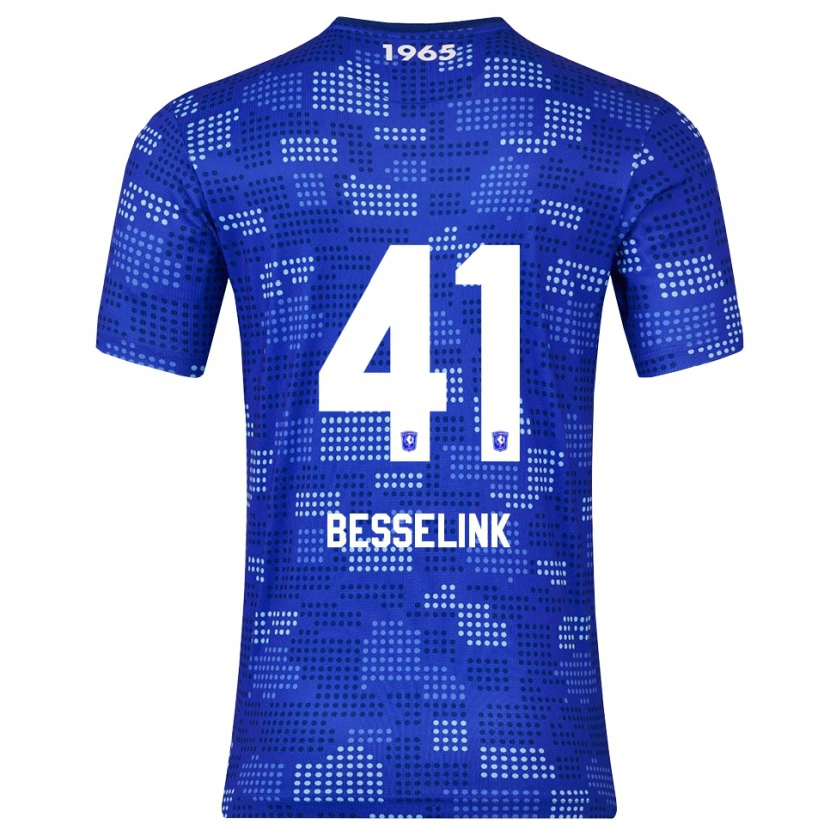 Danxen Dame Gijs Besselink #41 Blå Himmelsblå Bortetrøye Drakt Trøye 2025/26 Skjorter T-Skjorte