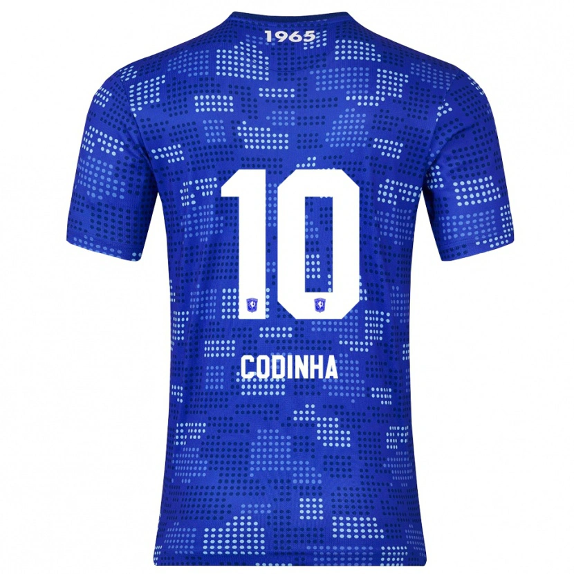 Danxen Dame Tiago Codinha #10 Blå Himmelsblå Bortetrøye Drakt Trøye 2025/26 Skjorter T-Skjorte