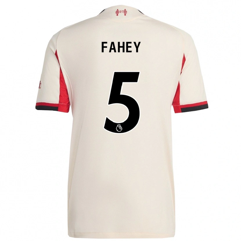 Danxen Dame Niamh Fahey #5 Hvit Svart Bortetrøye Drakt Trøye 2025/26 Skjorter T-Skjorte