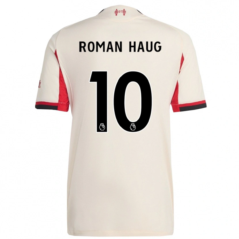 Danxen Dame Sophie Román Haug #10 Hvit Svart Bortetrøye Drakt Trøye 2025/26 Skjorter T-Skjorte