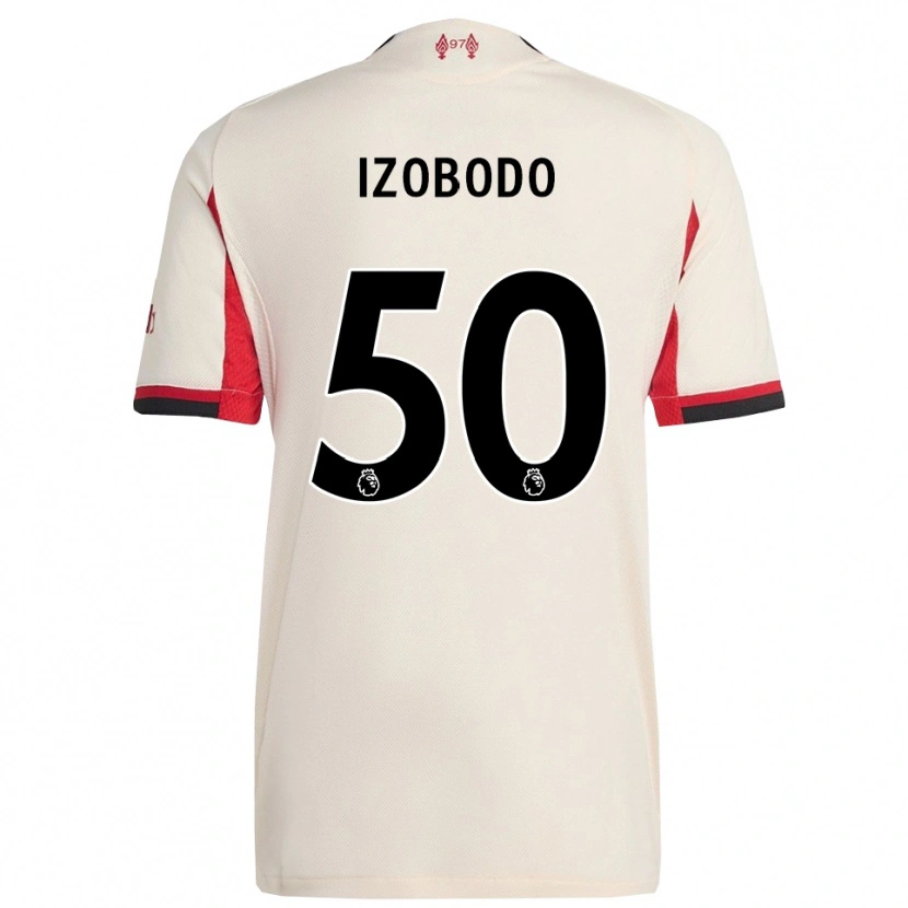 Danxen Dame Elijah Izobodo John #50 Hvit Svart Bortetrøye Drakt Trøye 2025/26 Skjorter T-Skjorte