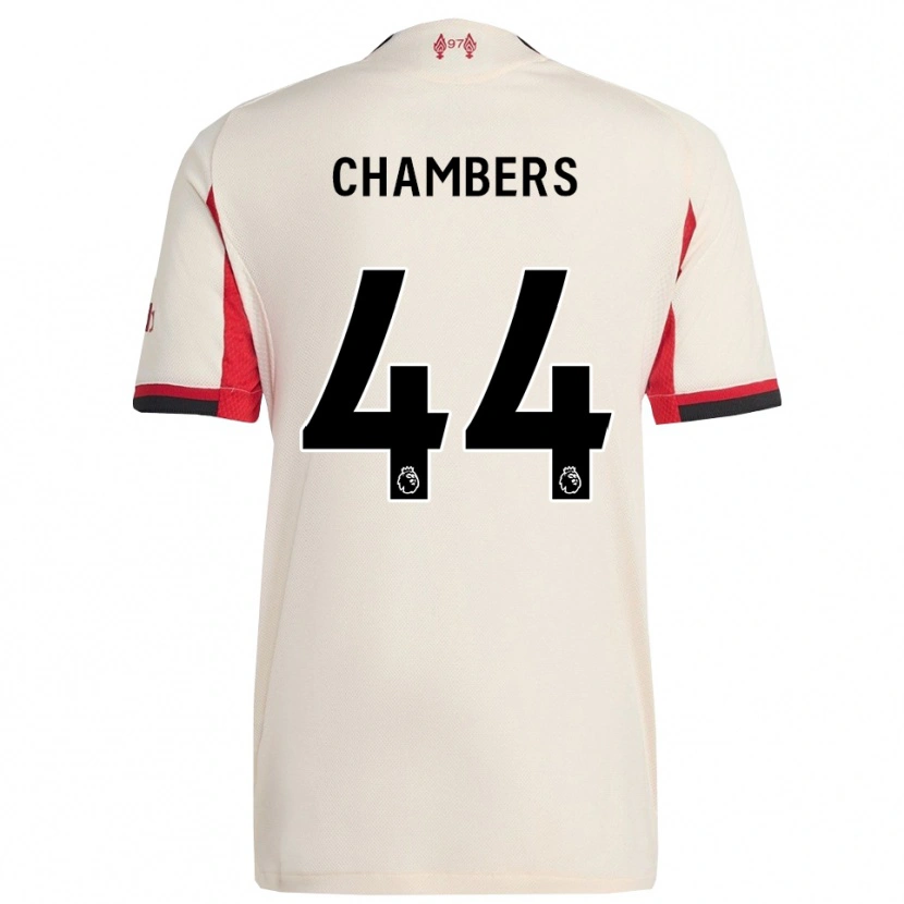 Danxen Dame Luke Chambers #44 Hvit Svart Bortetrøye Drakt Trøye 2025/26 Skjorter T-Skjorte