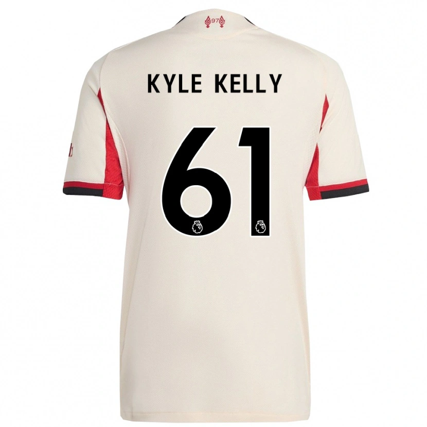 Danxen Dame Kyle Kelly #61 Hvit Svart Bortetrøye Drakt Trøye 2025/26 Skjorter T-Skjorte