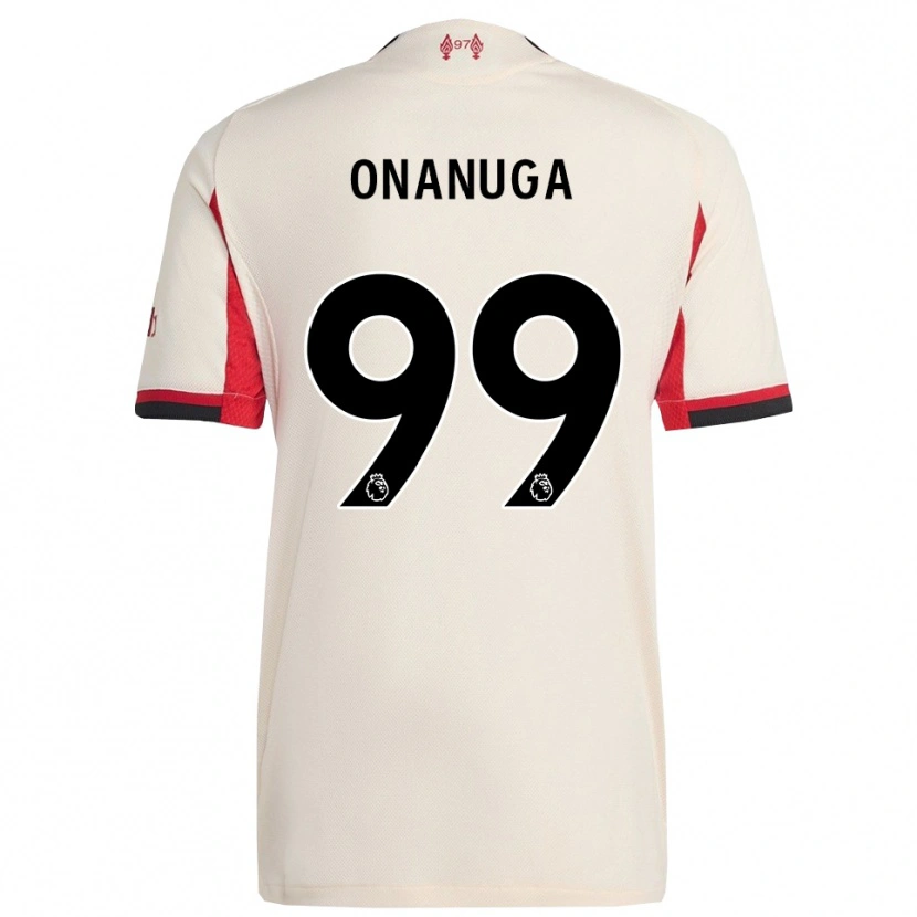 Danxen Dame Fola Onanuga #99 Hvit Svart Bortetrøye Drakt Trøye 2025/26 Skjorter T-Skjorte