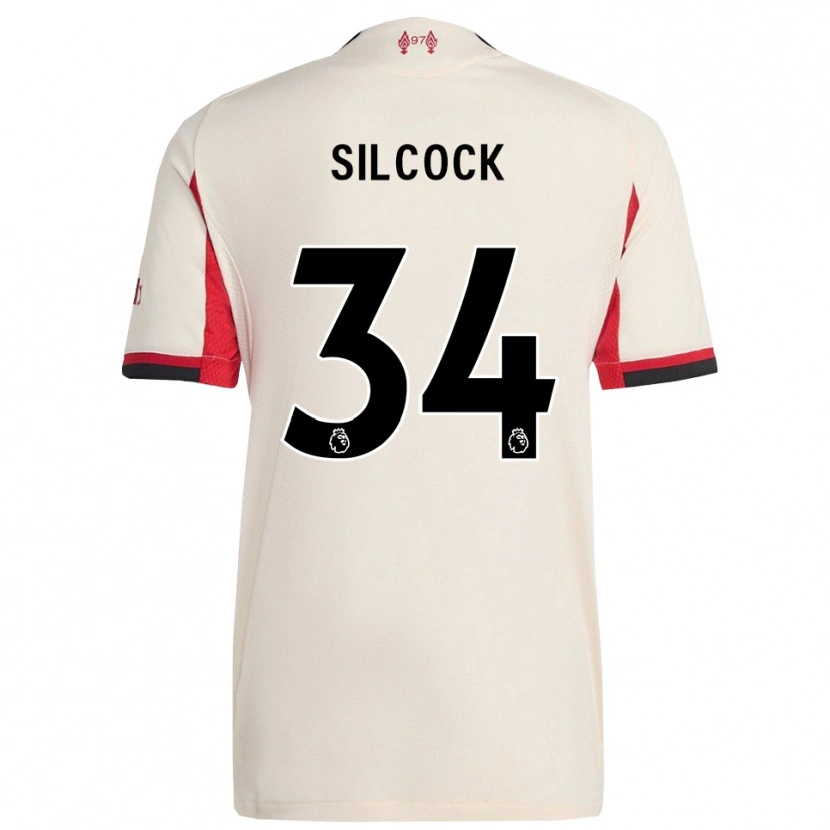 Danxen Dame Hannah Silcock #34 Hvit Svart Bortetrøye Drakt Trøye 2025/26 Skjorter T-Skjorte
