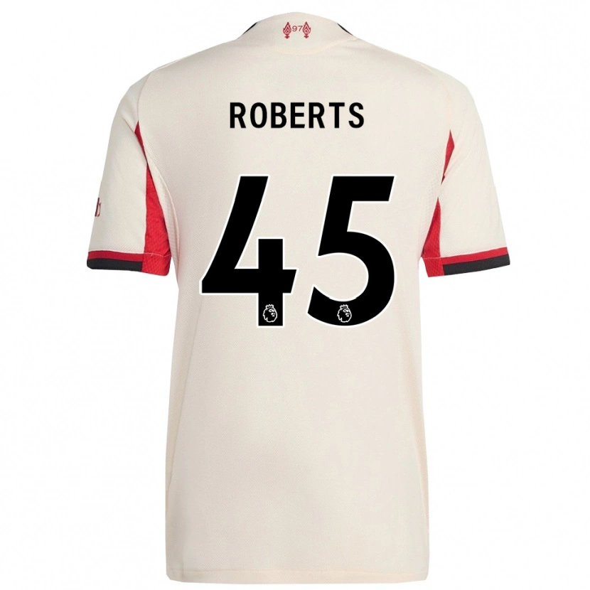 Danxen Dame Iwan Roberts #45 Hvit Svart Bortetrøye Drakt Trøye 2025/26 Skjorter T-Skjorte