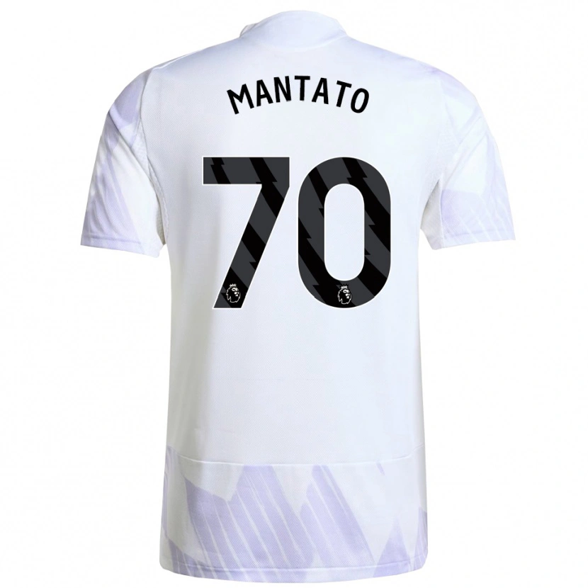Danxen Dame Bendito Mantato #70 Hvit Lilla Lilla Bortetrøye Drakt Trøye 2025/26 Skjorter T-Skjorte