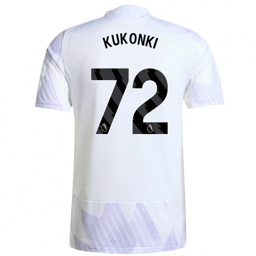 Danxen Dame Godwill Kukonki #72 Hvit Lilla Lilla Bortetrøye Drakt Trøye 2025/26 Skjorter T-Skjorte