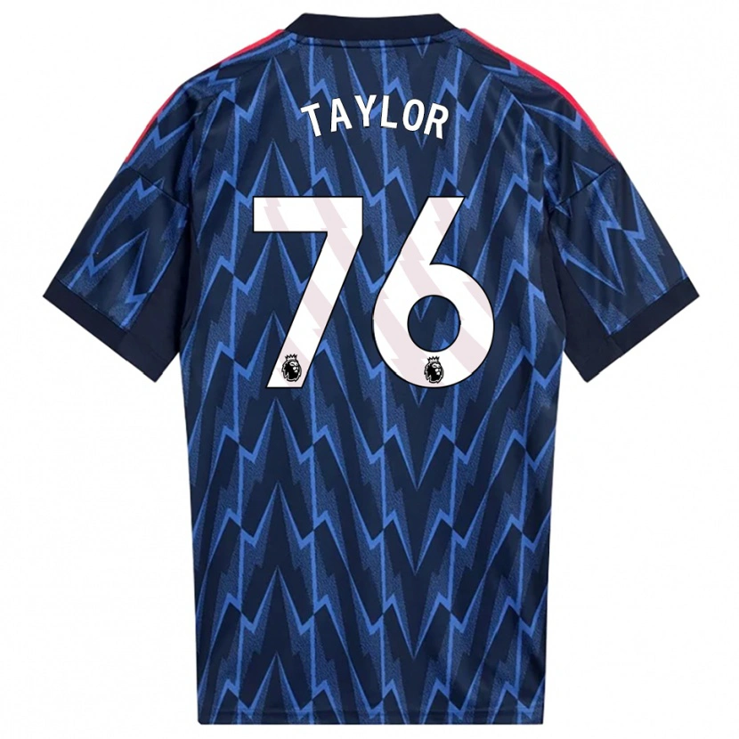 Danxen Dame Kido Taylor Hart #76 Marineblå Rød Bortetrøye Drakt Trøye 2025/26 Skjorter T-Skjorte