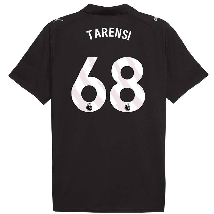 Danxen Dame Oscar Tarensi #68 Svart Hvit Bortetrøye Drakt Trøye 2025/26 Skjorter T-Skjorte