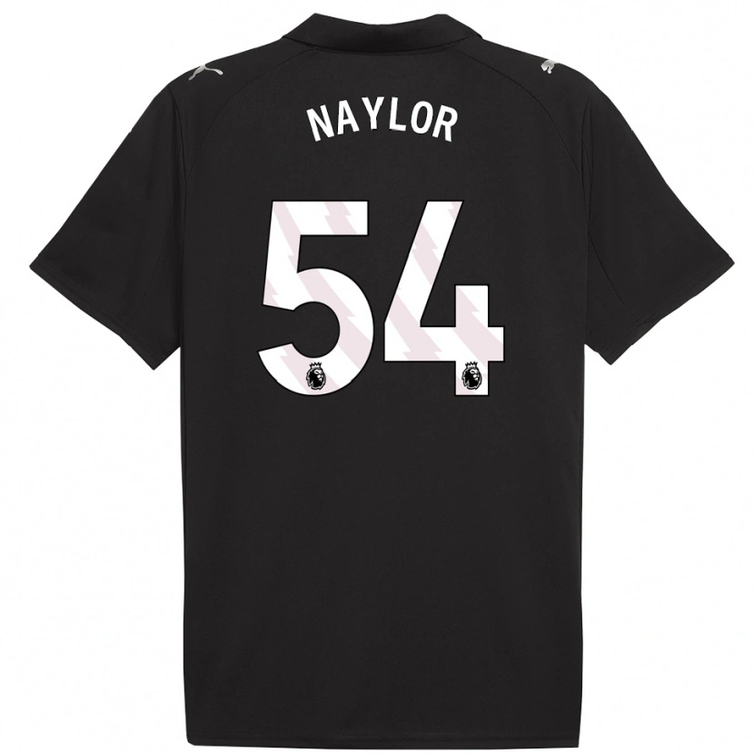 Danxen Dame Seb Naylor #54 Svart Hvit Bortetrøye Drakt Trøye 2025/26 Skjorter T-Skjorte