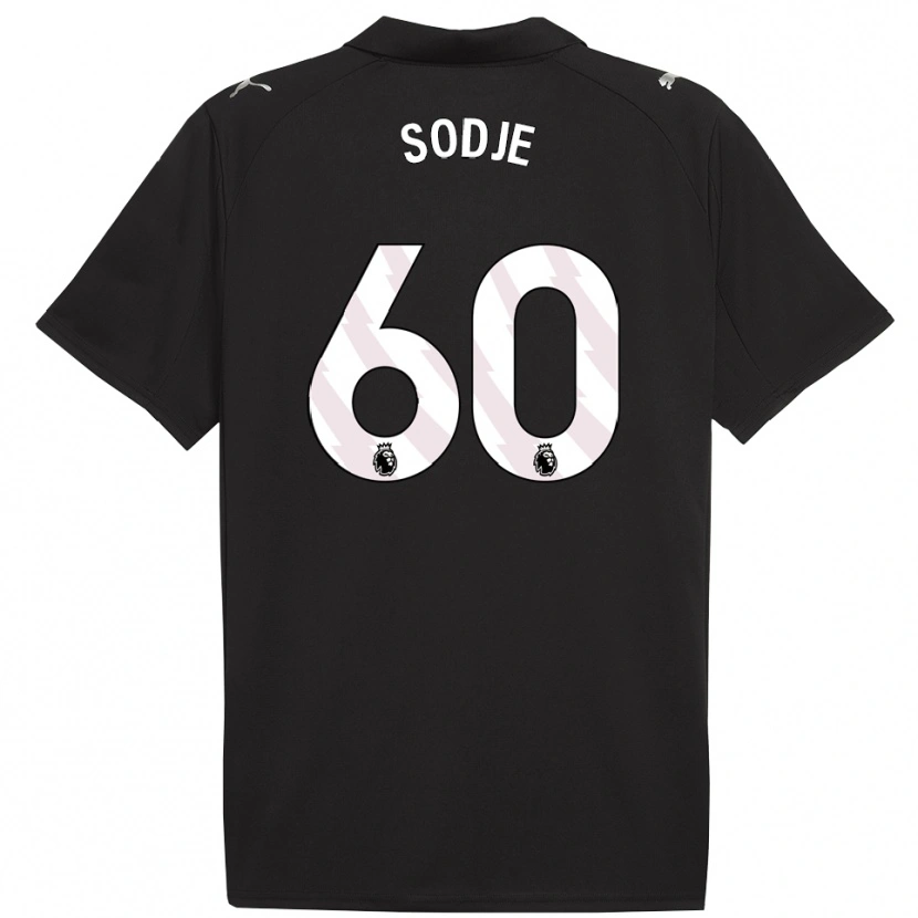 Danxen Dame Tai Sodje #60 Svart Hvit Bortetrøye Drakt Trøye 2025/26 Skjorter T-Skjorte