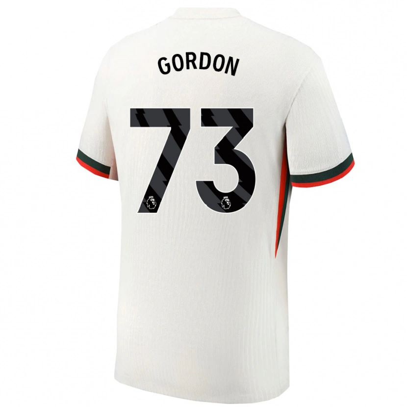Danxen Dame Sol Gordon #73 Hvit Grønn Bortetrøye Drakt Trøye 2025/26 Skjorter T-Skjorte
