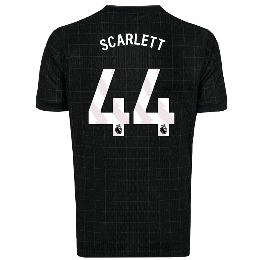 Danxen Dame Dane Scarlett #44 Svart Grå Bortetrøye Drakt Trøye 2025/26 Skjorter T-Skjorte