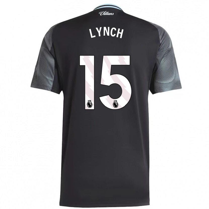Danxen Dame Luka Lynch #15 Svart Himmelsblå Bortetrøye Drakt Trøye 2025/26 Skjorter T-Skjorte