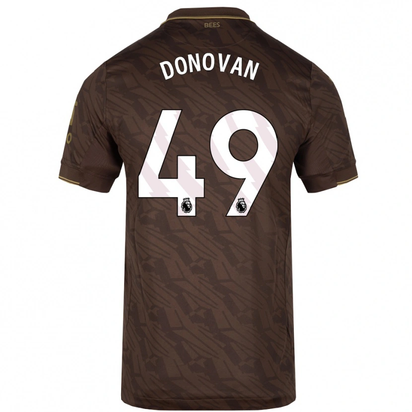 Danxen Dame Romelle Donovan #49 Brun Gull Bortetrøye Drakt Trøye 2025/26 Skjorter T-Skjorte