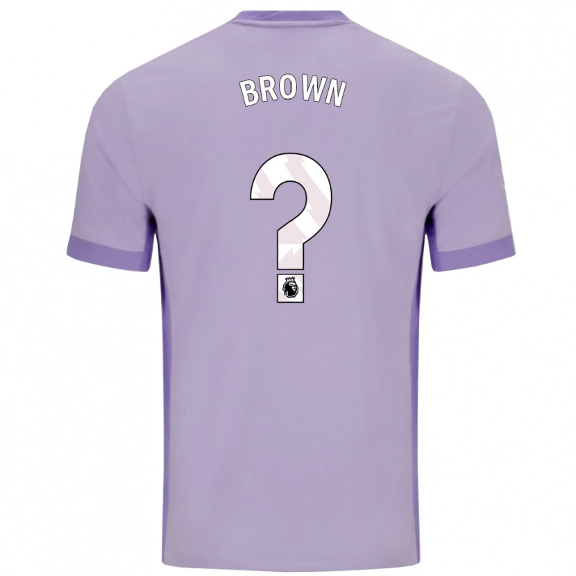Danxen Dame Harrison Brown #0 Taro Lilla Hvit Bortetrøye Drakt Trøye 2025/26 Skjorter T-Skjorte
