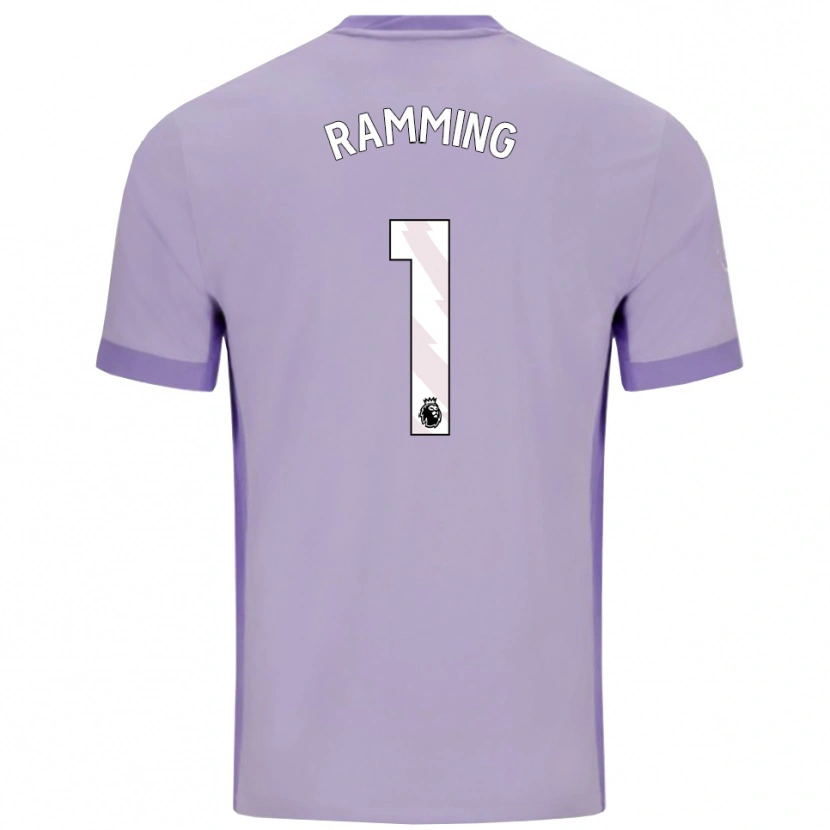 Danxen Dame Nils Ramming #1 Taro Lilla Hvit Bortetrøye Drakt Trøye 2025/26 Skjorter T-Skjorte
