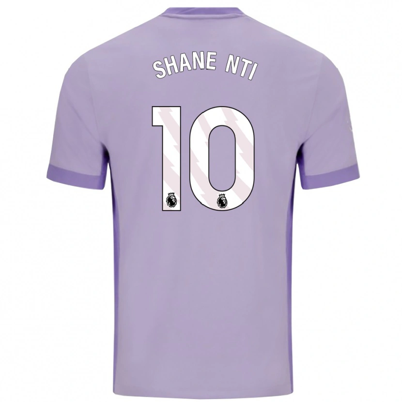 Danxen Dame Shane Nti #10 Taro Lilla Hvit Bortetrøye Drakt Trøye 2025/26 Skjorter T-Skjorte