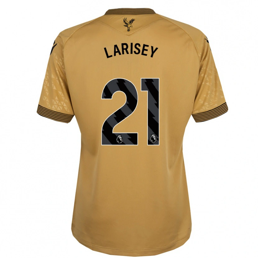 Danxen Dame Clarissa Larisey #21 Gull Svart Bortetrøye Drakt Trøye 2025/26 Skjorter T-Skjorte