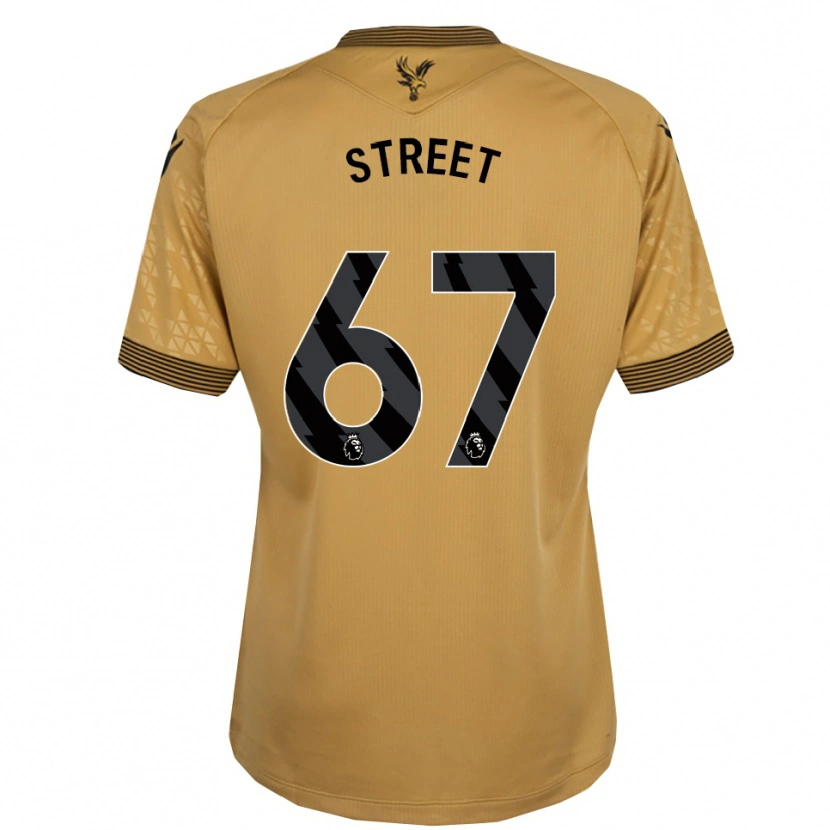 Danxen Dame Rob Street #67 Gull Svart Bortetrøye Drakt Trøye 2025/26 Skjorter T-Skjorte