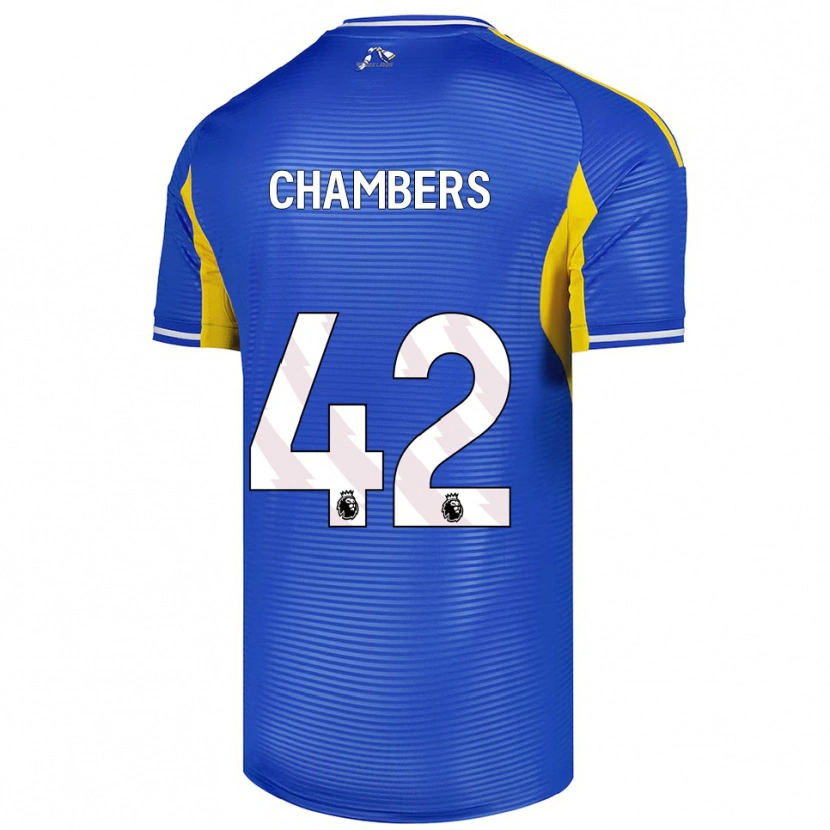 Danxen Dame Sam Chambers #42 Blå Gul Bortetrøye Drakt Trøye 2025/26 Skjorter T-Skjorte