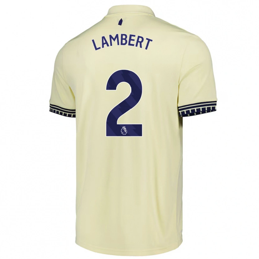 Danxen Dame Rocco Lambert #2 Off White Svart Bortetrøye Drakt Trøye 2025/26 Skjorter T-Skjorte