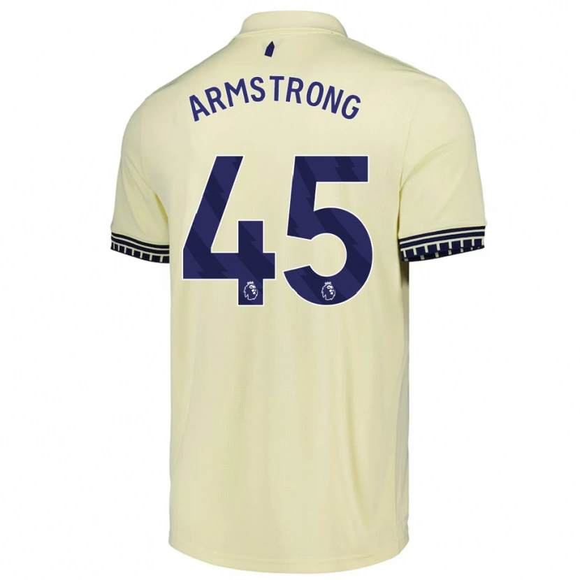 Danxen Dame Harrison Armstrong #45 Off White Svart Bortetrøye Drakt Trøye 2025/26 Skjorter T-Skjorte