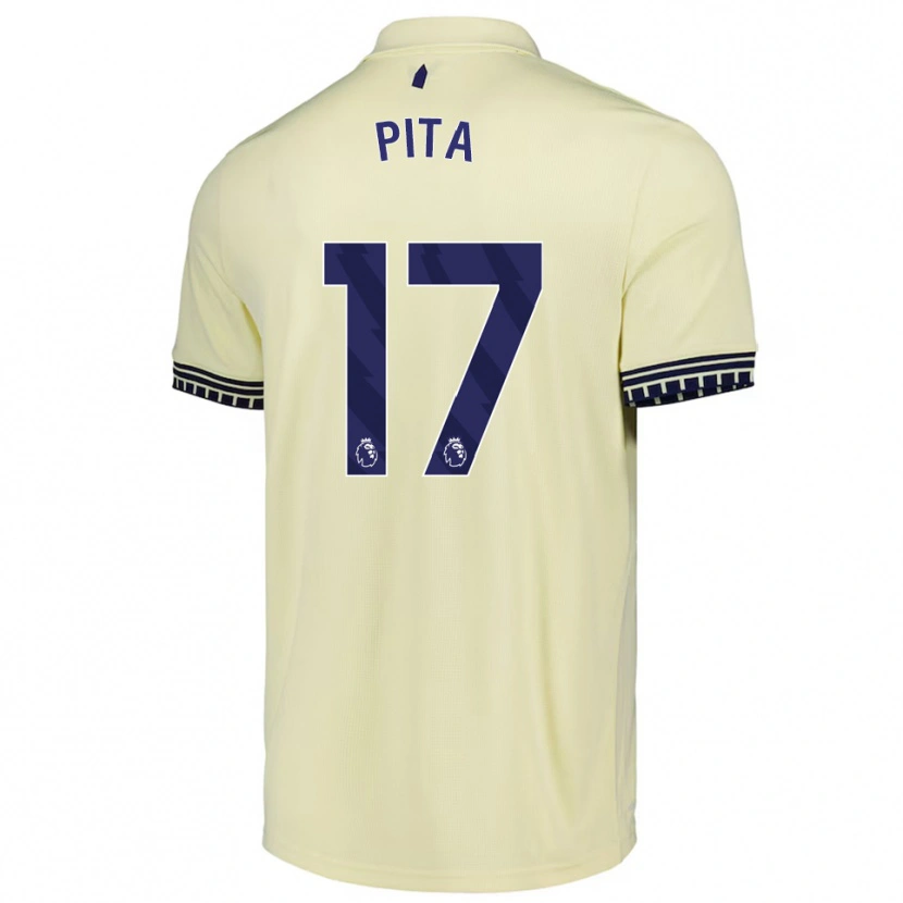 Danxen Dame Shea Pita #17 Off White Svart Bortetrøye Drakt Trøye 2025/26 Skjorter T-Skjorte