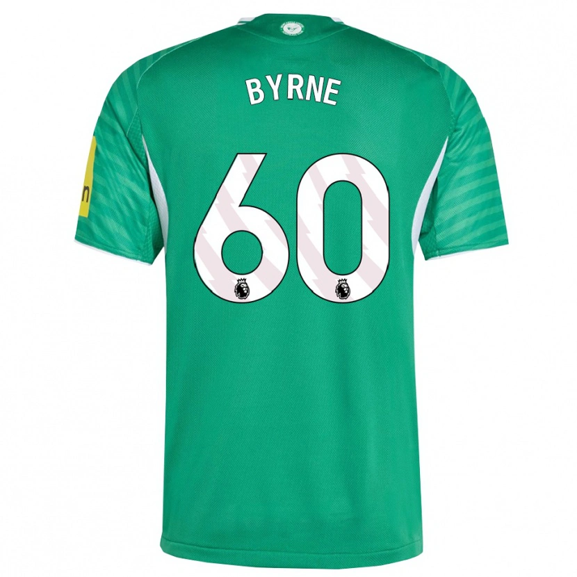 Danxen Dame Reece Byrne #60 Grønn Hvit Bortetrøye Drakt Trøye 2025/26 Skjorter T-Skjorte