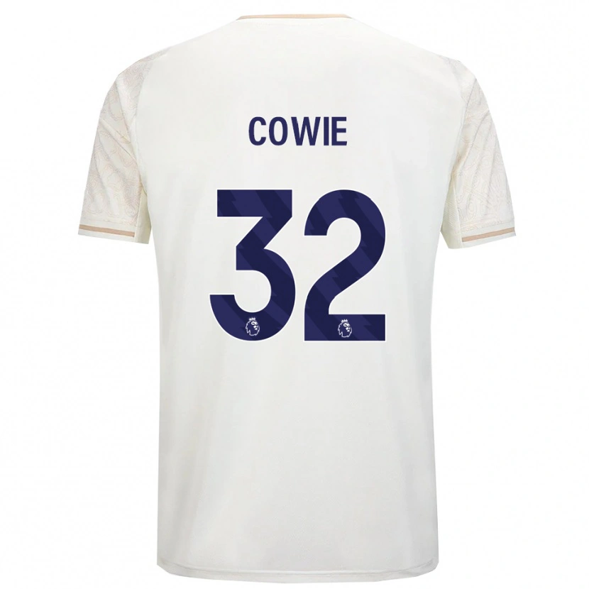 Danxen Dame Abi Cowie #32 Off White Svart Bortetrøye Drakt Trøye 2025/26 Skjorter T-Skjorte