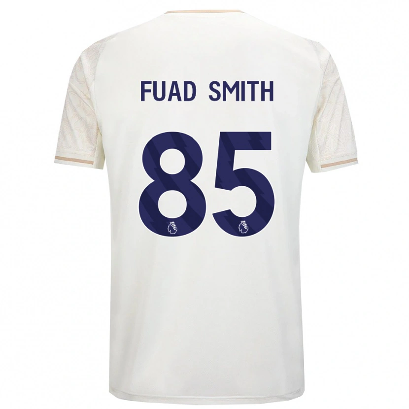 Danxen Dame Fuad Smith #85 Off White Svart Bortetrøye Drakt Trøye 2025/26 Skjorter T-Skjorte
