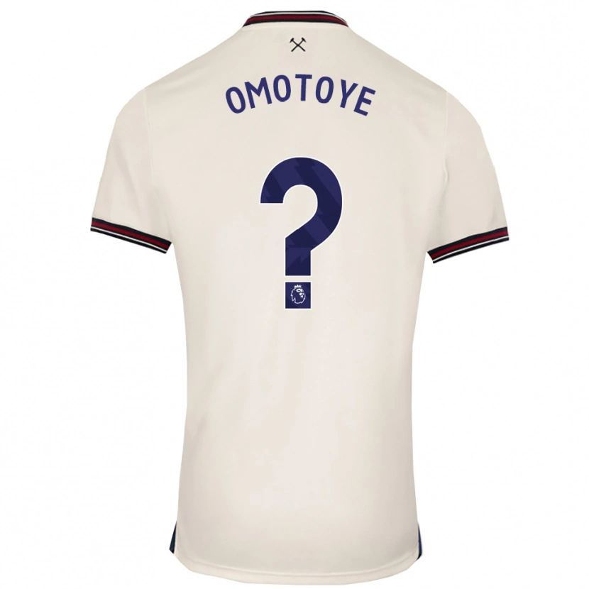 Danxen Dame Tyrone Omotoye #0 Off White Bortetrøye Drakt Trøye 2025/26 Skjorter T-Skjorte