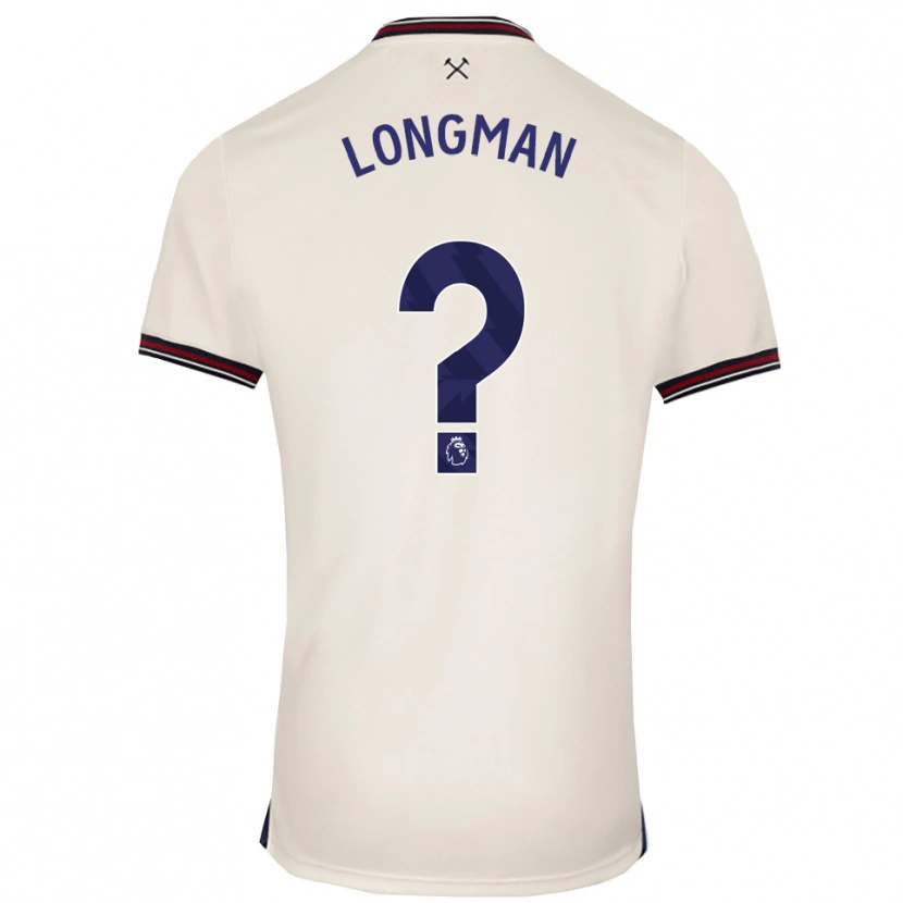 Danxen Dame Jude Longman #0 Off White Bortetrøye Drakt Trøye 2025/26 Skjorter T-Skjorte