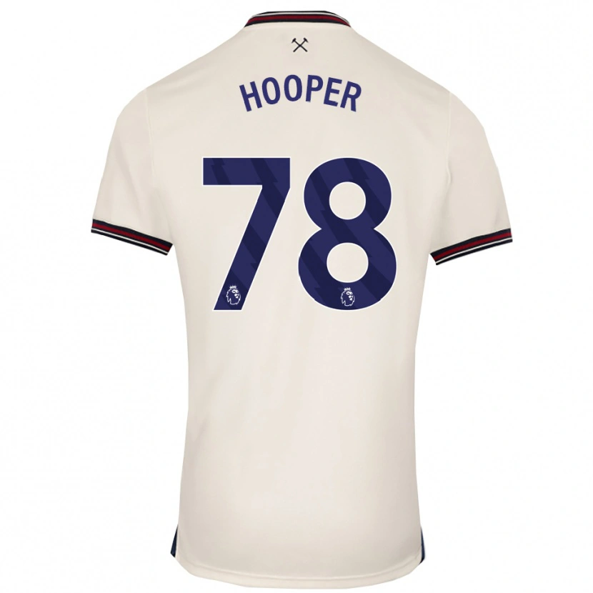 Danxen Dame Finley Hooper #78 Off White Bortetrøye Drakt Trøye 2025/26 Skjorter T-Skjorte