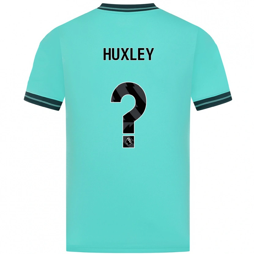 Danxen Dame Leon Huxley #0 Himmelsblå Grønn Bortetrøye Drakt Trøye 2025/26 Skjorter T-Skjorte