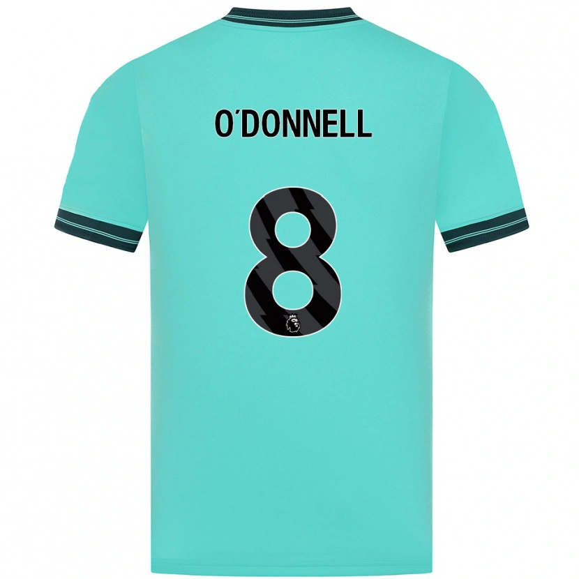 Danxen Dame Luke O'donnell #8 Himmelsblå Grønn Bortetrøye Drakt Trøye 2025/26 Skjorter T-Skjorte